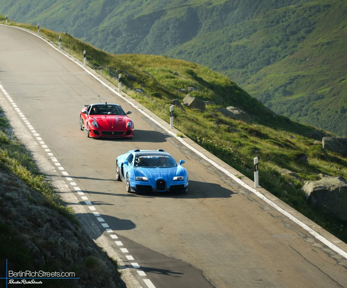 Bugatti Veyron 16.4 Grand Sport Vitesse spotted in Andermatt — BerlinRichStreets